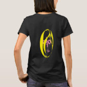 Tシャツ 女性向けのスタイルとデザイン (裏面)