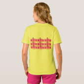 tシャツ – 子供へ母のギフトアイディア (裏面フル)