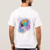 Tシャツ 宇宙飛行士 エディション (裏面)