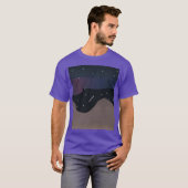 Tシャツ(山と夜空) Tシャツ (正面フル)