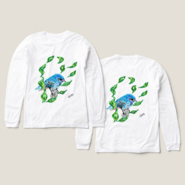 Tシャツ:幸せの青い鳥 トライブレンドTシャツ