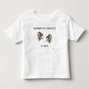Tシャツ：幼児の恐竜# 1 BOY トドラーTシャツ