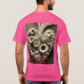 Tシャツ：心地よいとスタイルの組み合わせ Tシャツ (裏面)