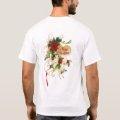 Tシャツ 快適で、カジュアルでゆったりとしたフィット感が特徴の私たちの (裏面)
