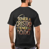 Tシャツ 快適で、カジュアルでゆったりとしたフィット感が特徴の私たちの (裏面)