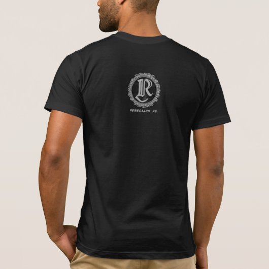 Tシャツ 戦争反対 (裏面)