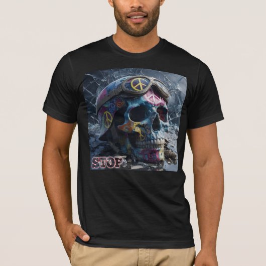 Tシャツ 戦争反対 (正面)