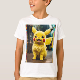 Tシャツ、「手とピクセル:可愛さを解き放つ Tシャツ