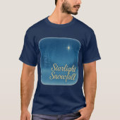Tシャツ 星空の雪景色 (正面)