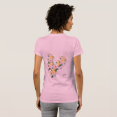 Tシャツ：春の花 Tシャツ (裏面フル)