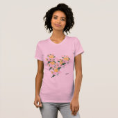 Tシャツ：春の花 Tシャツ (正面フル)