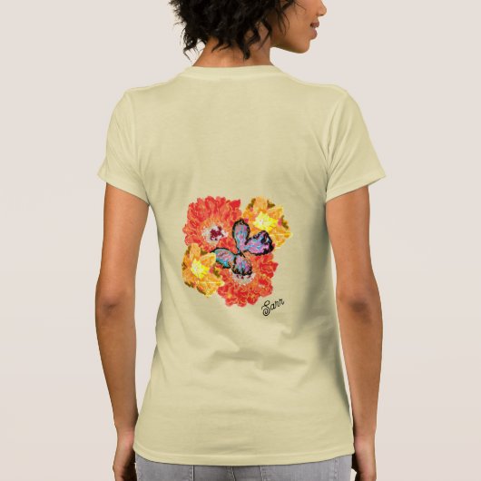 Tシャツ：春感じズ Tシャツ (裏面)