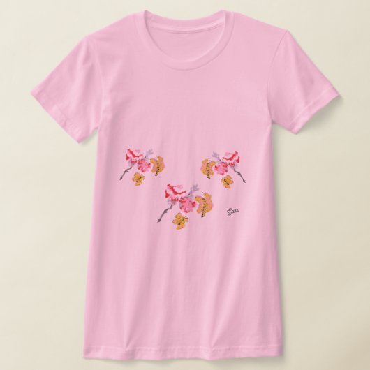 Tシャツ：春花 Tシャツ (レイダウン)