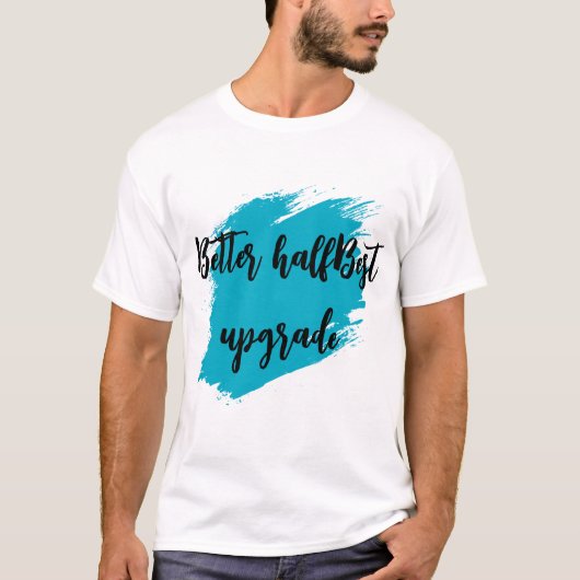 Tシャツ 楽しいパートナーアップグレードデザイン (正面)