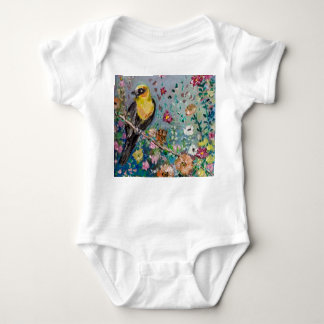 Tシャツ、楽しい一日 ベビーボディスーツ