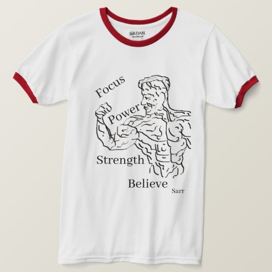 Tシャツ：権力者 Tシャツ (デザイン正面)