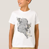 Tシャツ：水牛の日 Tシャツ (正面)