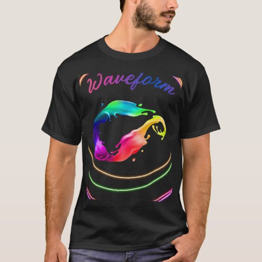 Tシャツ 波形  (正面)