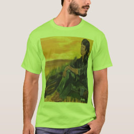 Tシャツ：深く考え込む Tシャツ