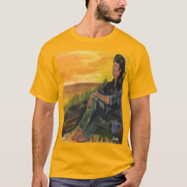Tシャツ:深く考え込む Tシャツ