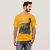 Tシャツ:深く考え込む Tシャツ (正面フル)