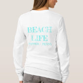 Tシャツ;灯台 Tシャツ (裏面)