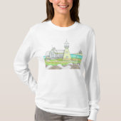 Tシャツ;灯台 Tシャツ (正面)
