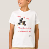 Tシャツ:無敵の王様、ハゲワシ Tシャツ (正面)