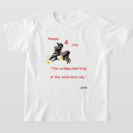 Tシャツ：無敵の王様、ハゲワシ Tシャツ