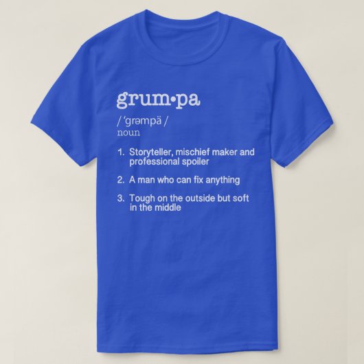Tシャツ(父おもしろいの日) GIF Tシャツ (デザイン正面)