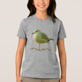 Tシャツ – 片脚のカモメ (正面)