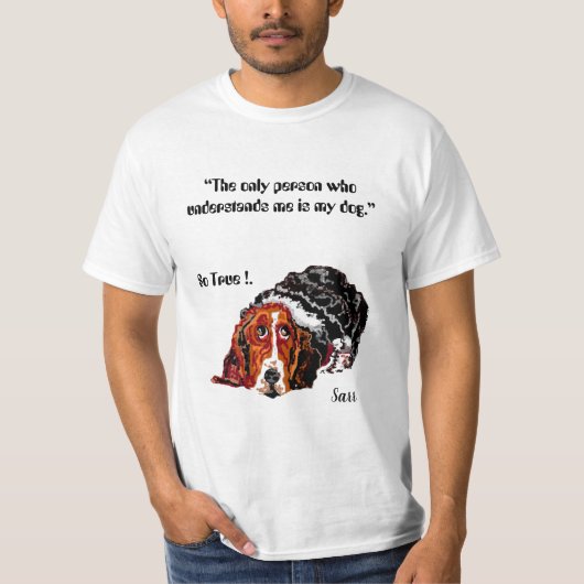 Tシャツ：理解 Tシャツ (正面)