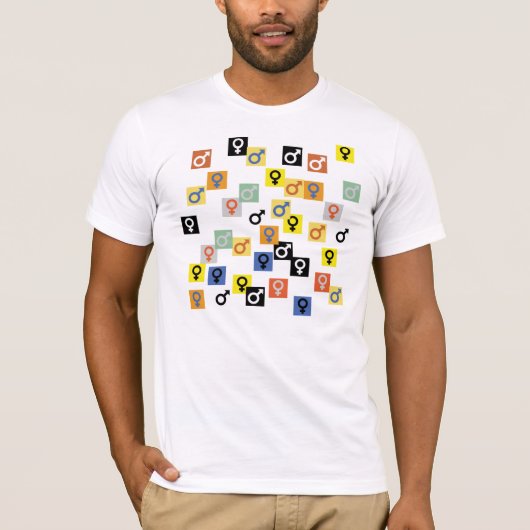 Tシャツ(男性と女性) Tシャツ (正面)