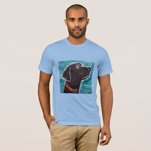 Tシャツ - 男性の最高の友達 (正面フル)