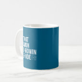 Tシャツ 皆既日食 2017 月 コーヒーマグカップ (正面左)