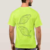 Tシャツ：私たちが行く魚釣り Tシャツ (裏面)