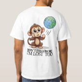 Tシャツ – 私は失った (裏面)