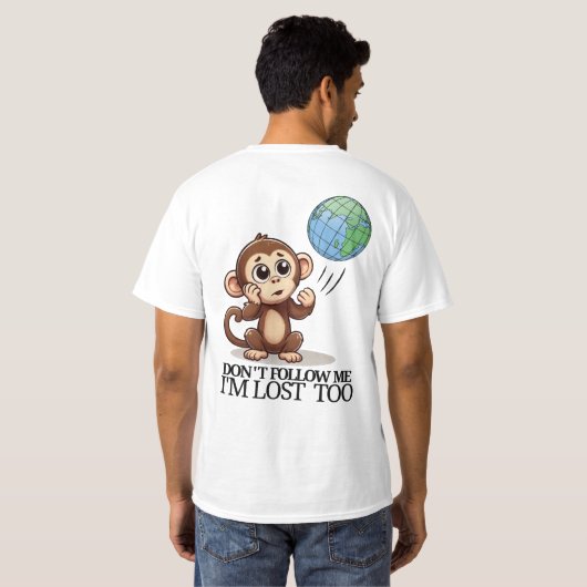 Tシャツ – 私は失った (裏面フル)