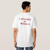 Tシャツ-私は部屋11にとどまりました Tシャツ (裏面フル)