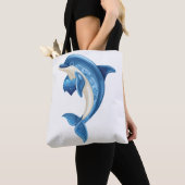 Tシャツ（笑） トートバッグ (クローズアップ)