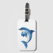 Tシャツ（笑） ラゲッジタグ (正面縦)