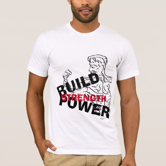 Tシャツ：筋肉質 Tシャツ (正面)