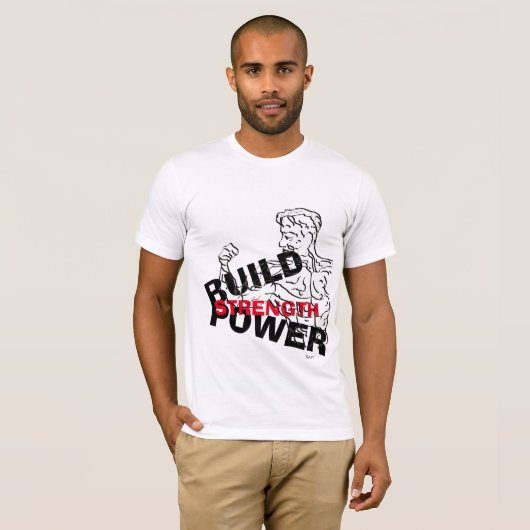 Tシャツ：筋肉質 Tシャツ (正面フル)