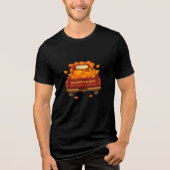 Tシャツ – 紅葉とカボチャユニセックス (正面)