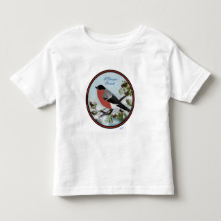 Tシャツ 美しい鳥のデジタルイラスト トドラーTシャツ