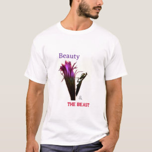 Tシャツ - 美女とカマキリの野獣