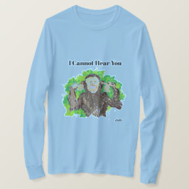 Tシャツ：聞こえない Tシャツ