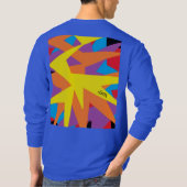 Tシャツ：脱出 Tシャツ (裏面)