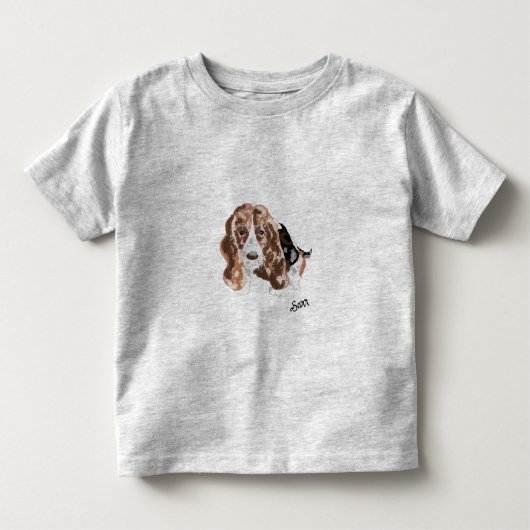 Tシャツ：自分自身 トドラーTシャツ (正面)