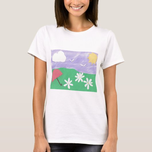 Tシャツ(自然シーン) Tシャツ (正面)